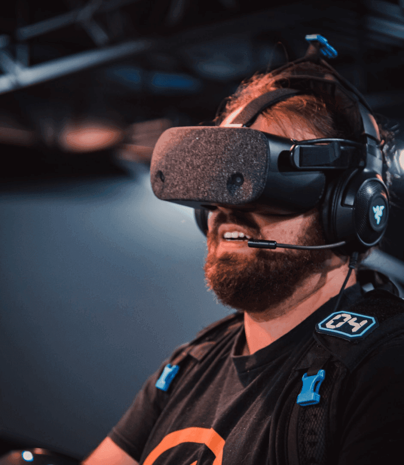 Командная VR игра в действии